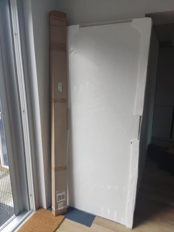 Nieuwe Onzichtbare Binnendeur 80 cm Rechtsdraaiend, Ophalen, Nieuw, Binnendeur, 200 tot 215 cm