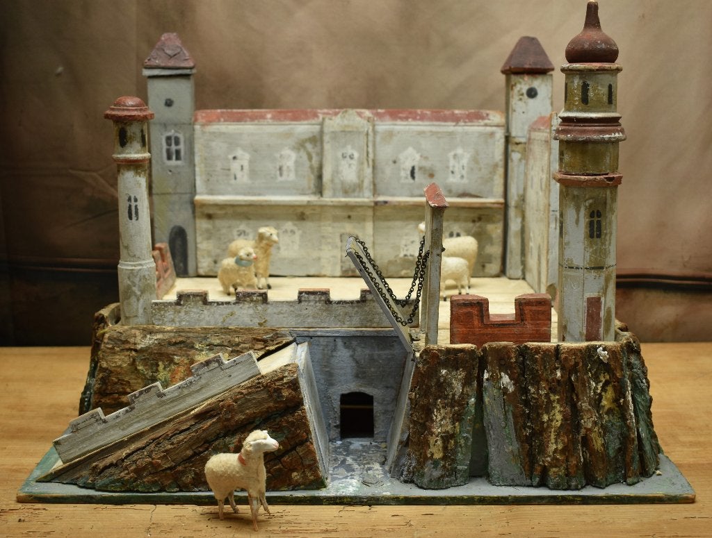 Oude Houten Burcht. "Uit Aletta's Tijd", Antiek en Kunst, Ophalen of Verzenden