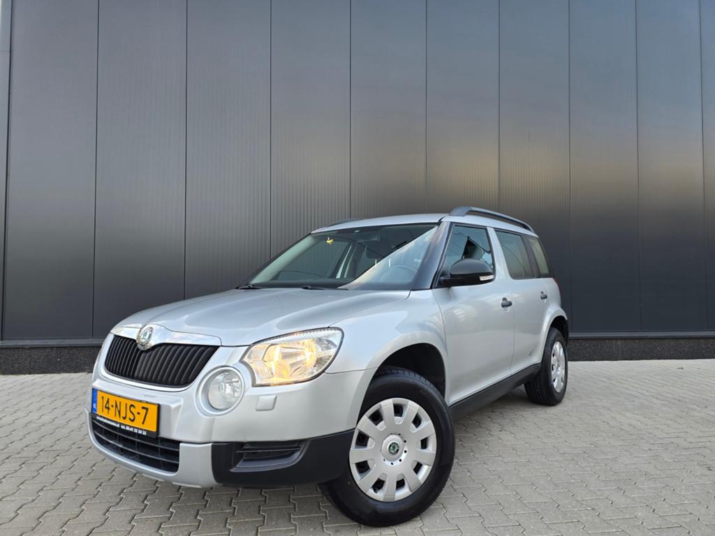 Škoda Yeti 1.2 TSI – Nieuwe koppeling & ketting | Nieuwe APK, Voorwielaandrijving, Stof, Zwart, 4 cilinders