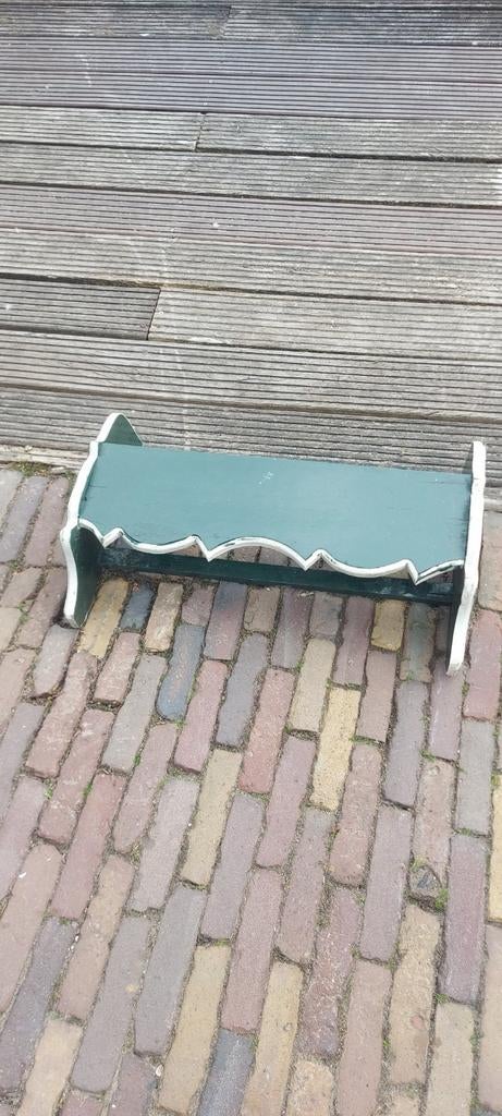 2 hardhouten bloembakken 60cm, Ophalen, Hout