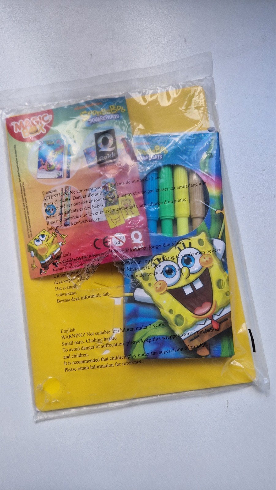 SpongeBob SquarePants Magic Box Knutselset, Ophalen of Verzenden, Nieuw, Knutselen