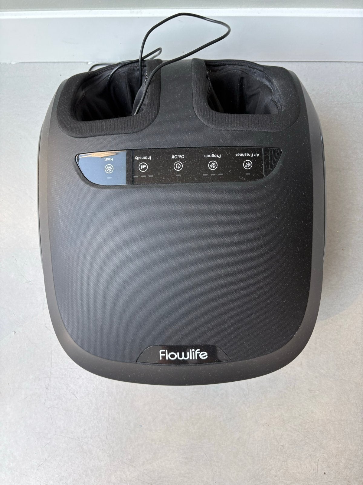 Flowlife Voetmassageapparaat met warmtefunctie, Ophalen, Zo goed als nieuw, Apparaat
