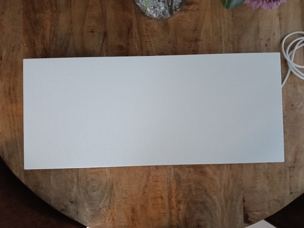 Z.G.A. NIEUW Infrarood paneel Korrel 200W 32x75 Cm Wit, Ophalen, 30 tot 80 cm, Radiator, Zo goed als nieuw