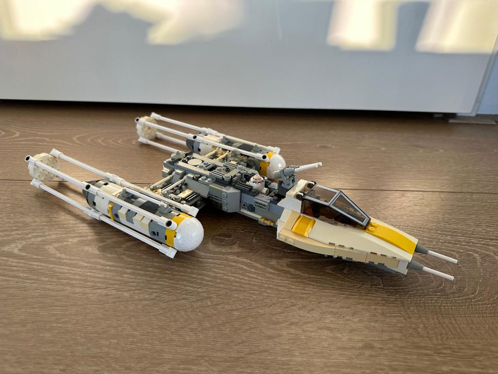 LEGO Star Wars set 7658 Y-Wing Fighter, Gebruikt, Star Wars, Lego, Ophalen of Verzenden