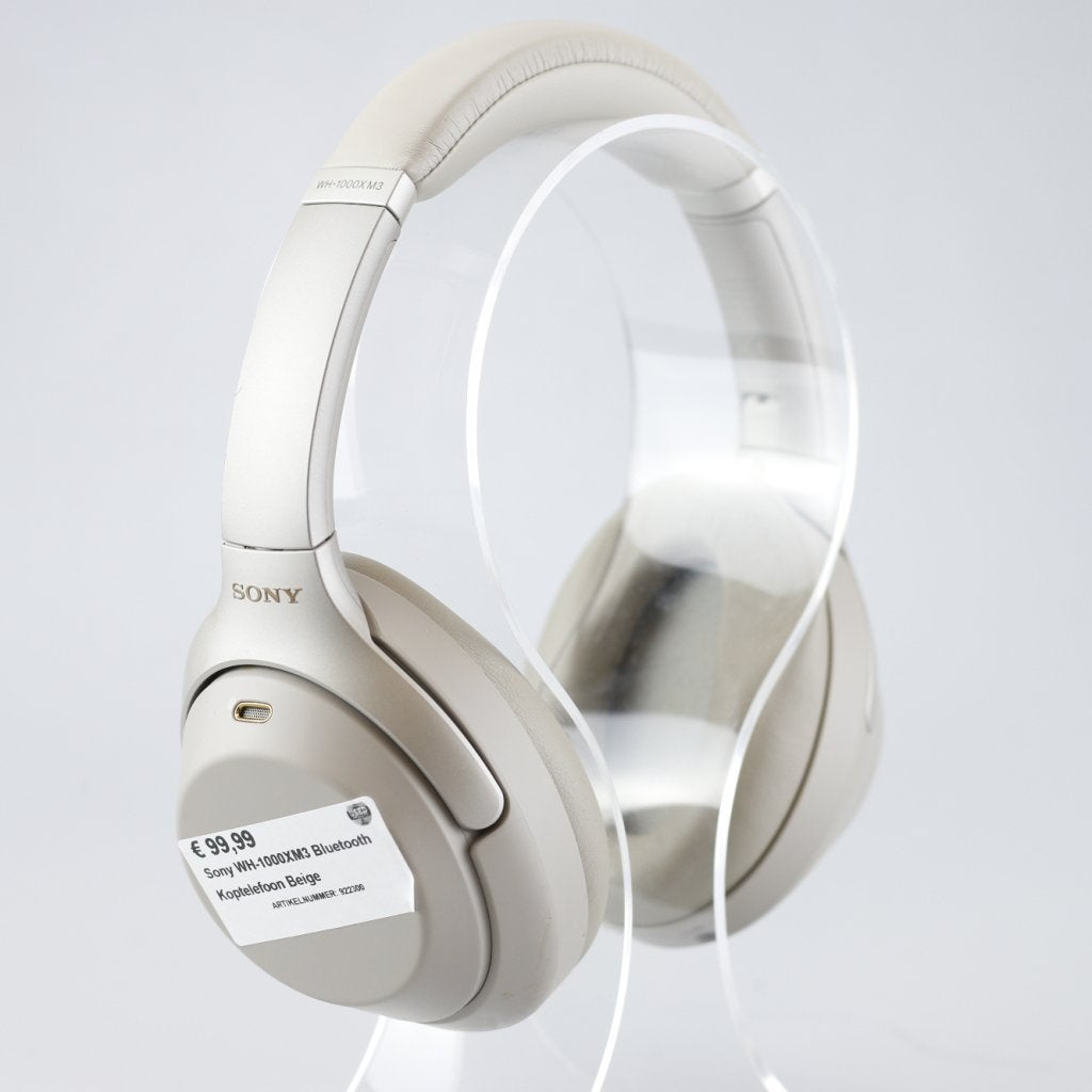 Sony WH-1000XM3 Bluetooth Koptelefoon Beige, Sony, Zo goed als nieuw, Support@sony.com, 1-7-1 Konan, Minato-ku
Tokyo 108-0075
Japan