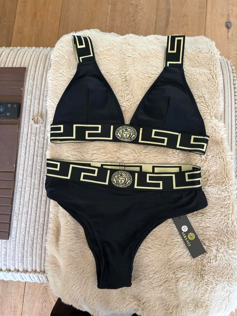Versace bikini nieuw maat XXL (valt als L-XL/40-42), Kleding | Dames, Ophalen of Verzenden, Nieuw, Zwart, Bikini
