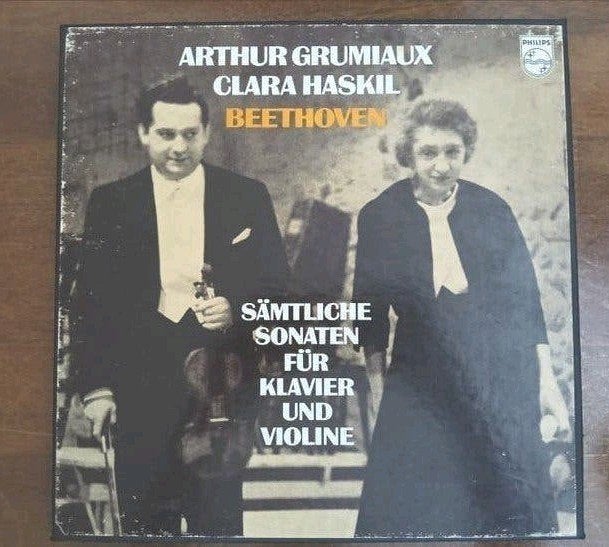 Beethoven: Sonaten für Klavier und Violine - Grumiaux/Haskil, Boxset, Ophalen of Verzenden, Boxset, Beethoven