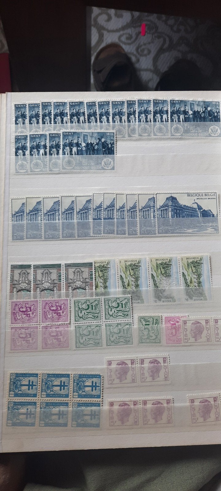 België postzegels - ongebruikt, zonder gom, Ophalen of Verzenden, Postfris, Frankeerzegel, Zonder gom