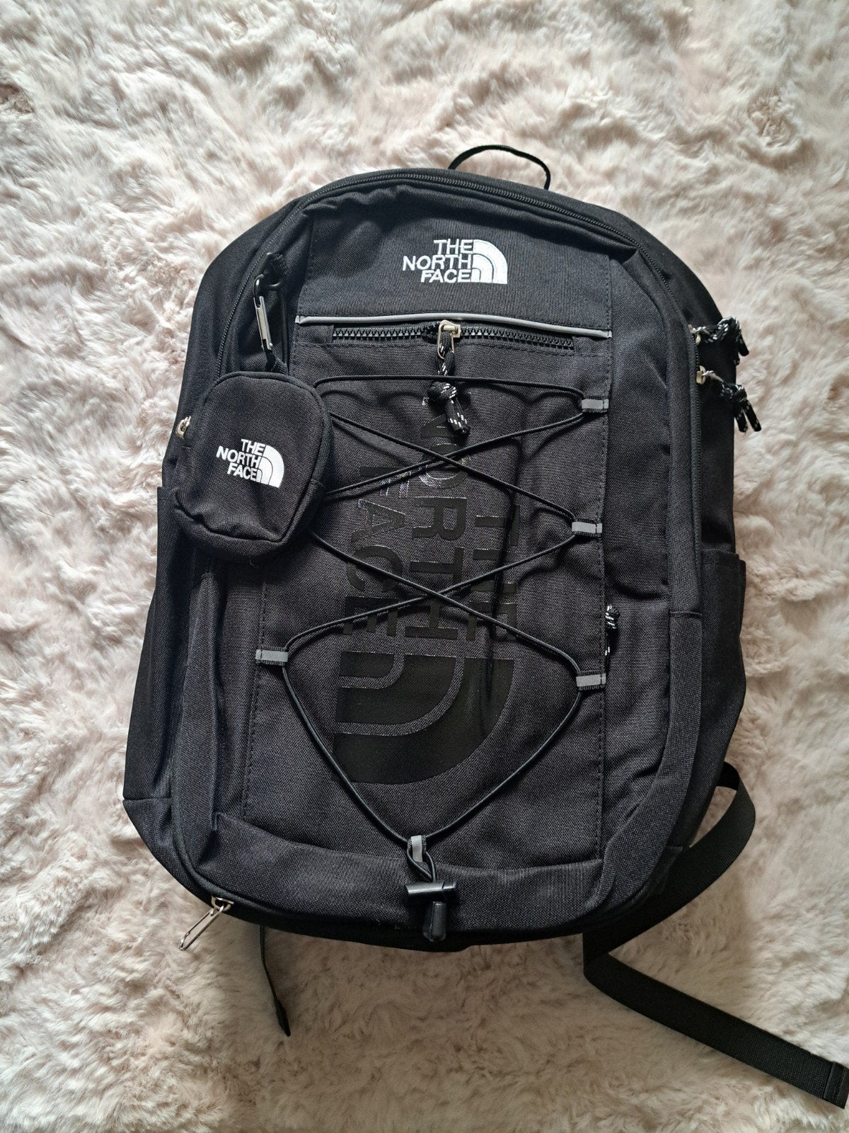 the north face rugtas zwart, Verzenden, Nieuw, Overige merken
