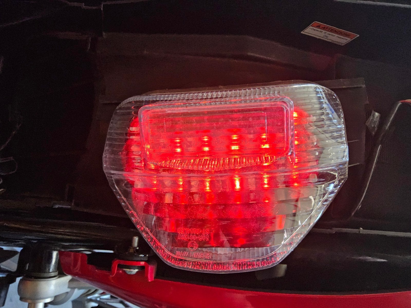 achterlicht, Motoren, Ophalen of Verzenden