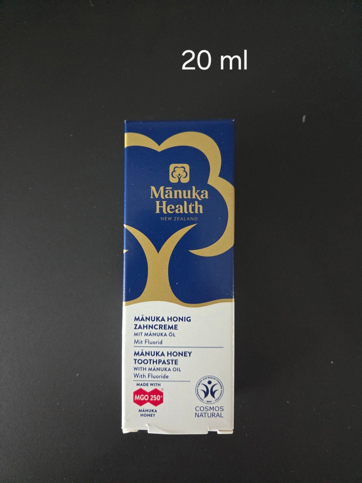 Nieuwe Manuka Health Honing Tandpasta 20ml - Met Fluoride, Ophalen of Verzenden, Nieuw