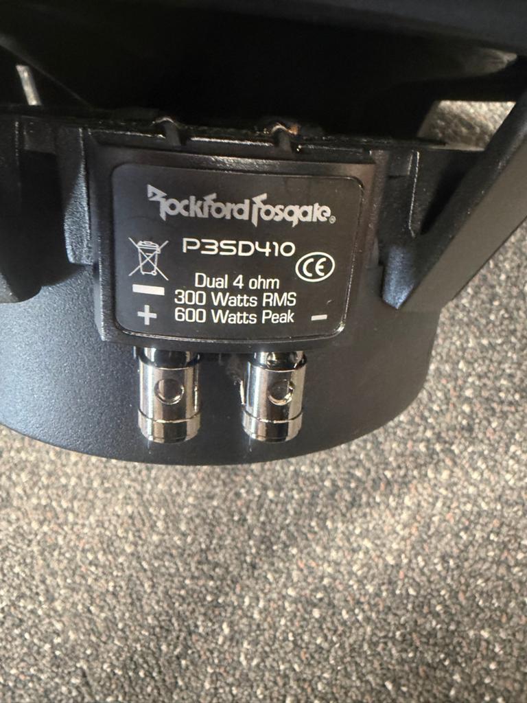 Rockford Fosgate P3SD410 Punch Subwoofer - Nieuw, Ophalen of Verzenden, Nieuw
