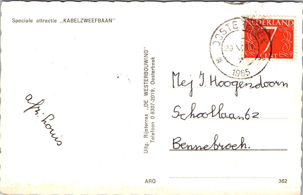 Oosterbeek - 12 oude ansichtkaarten IV, Verzenden, 1960 tot 1980, Gelopen, Gelderland