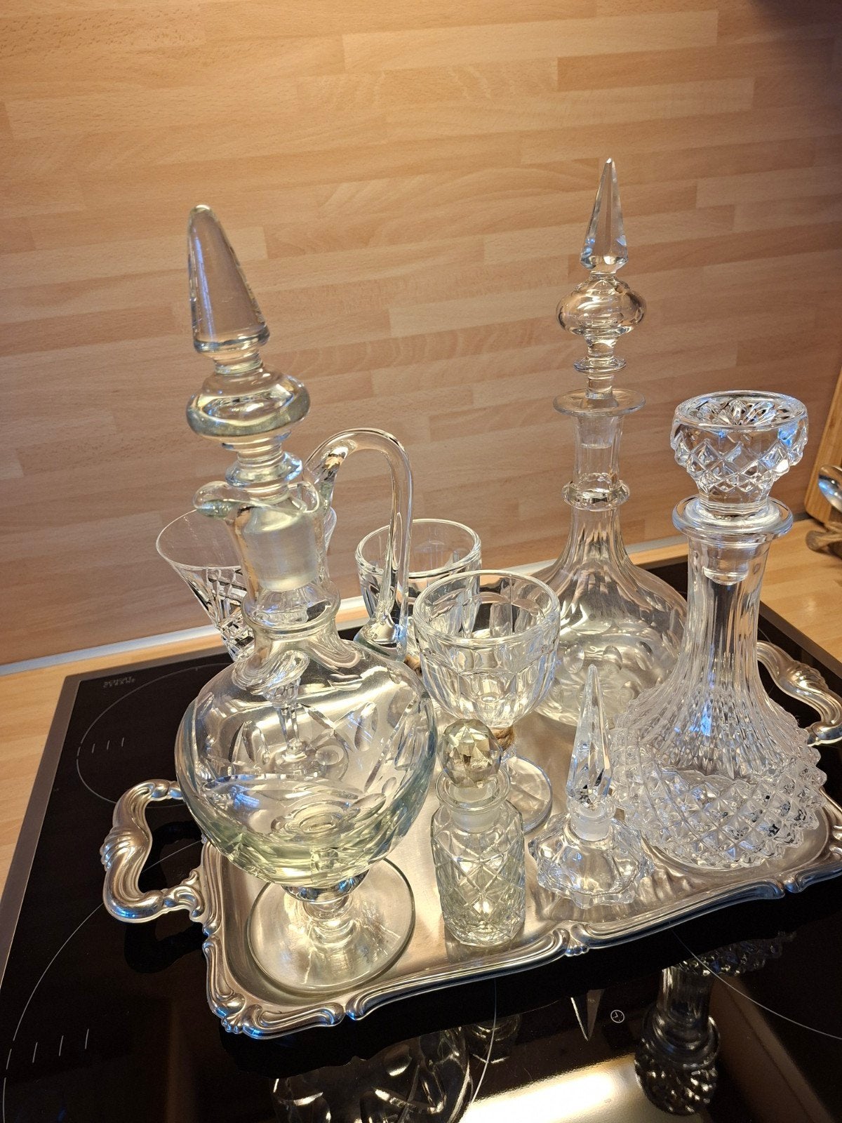 Diverse glazen karaffen, Antiek en Kunst, Antiek | Glas en Kristal, Ophalen
