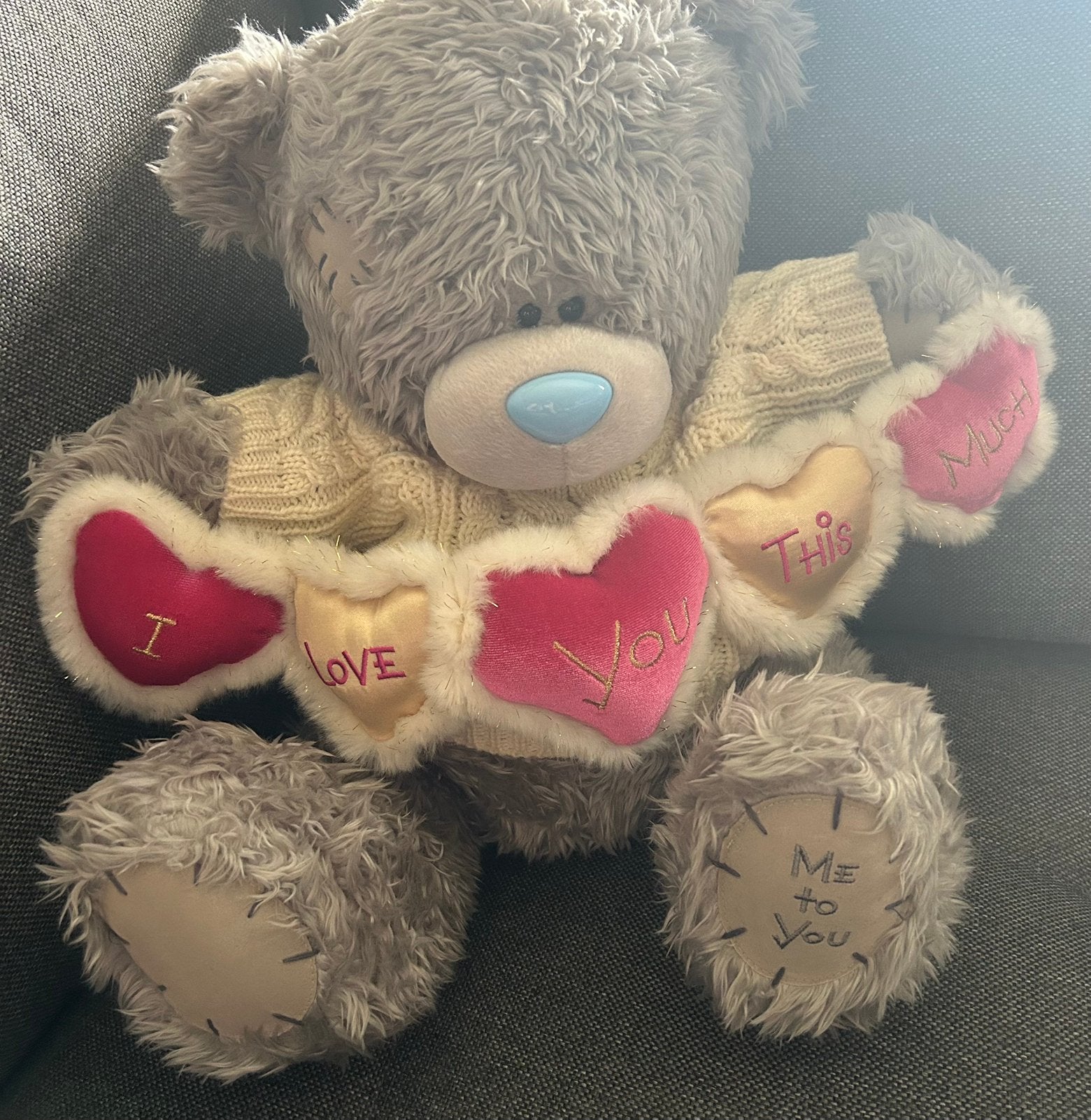 Me To You knuffel met trui aan, Kinderen en Baby's, Speelgoed | Knuffels en Pluche, Ophalen of Verzenden, Nieuw, Beer