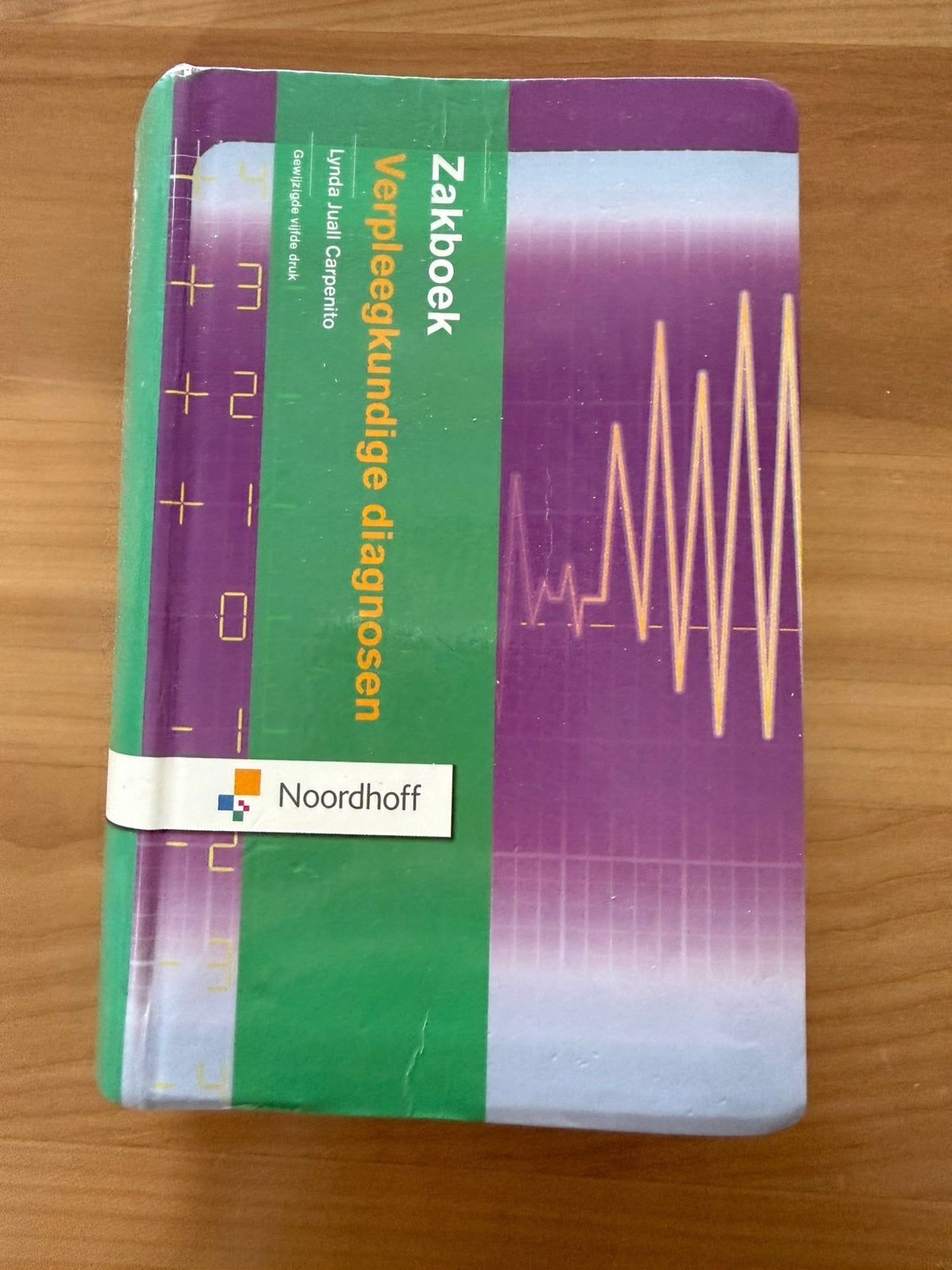 Zakboek verpleegkundigen diagnosen, Ophalen of Verzenden, Zo goed als nieuw, Natuurwetenschap