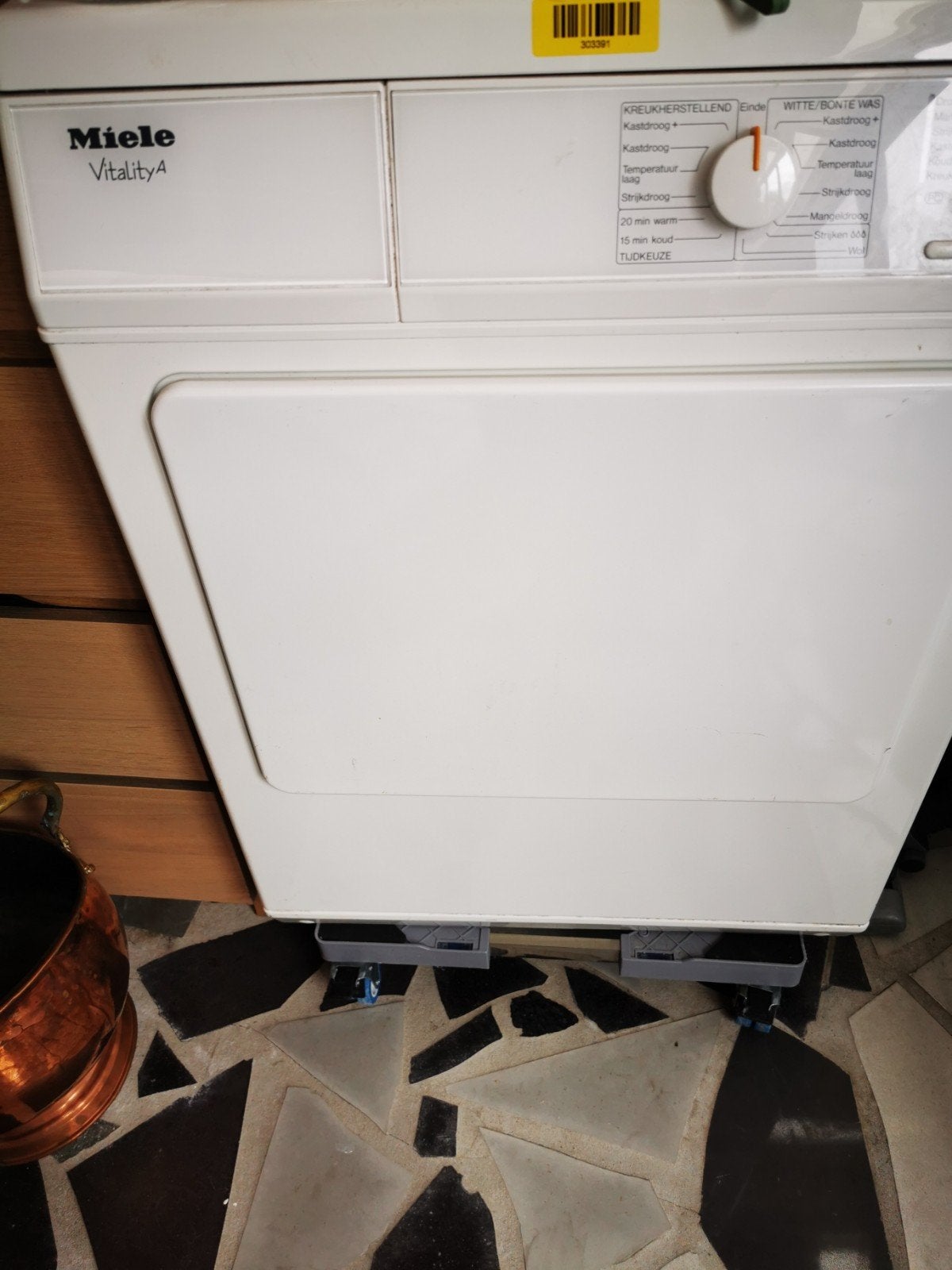 Miele Vitality A Luchtafvoer Droger - 5kg Inhoud, Ophalen of Verzenden