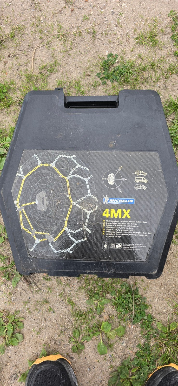Michelin 4MX 109 Sneeuwkettingen - Zo goed als nieuw, Auto diversen, Ophalen, Zo goed als nieuw