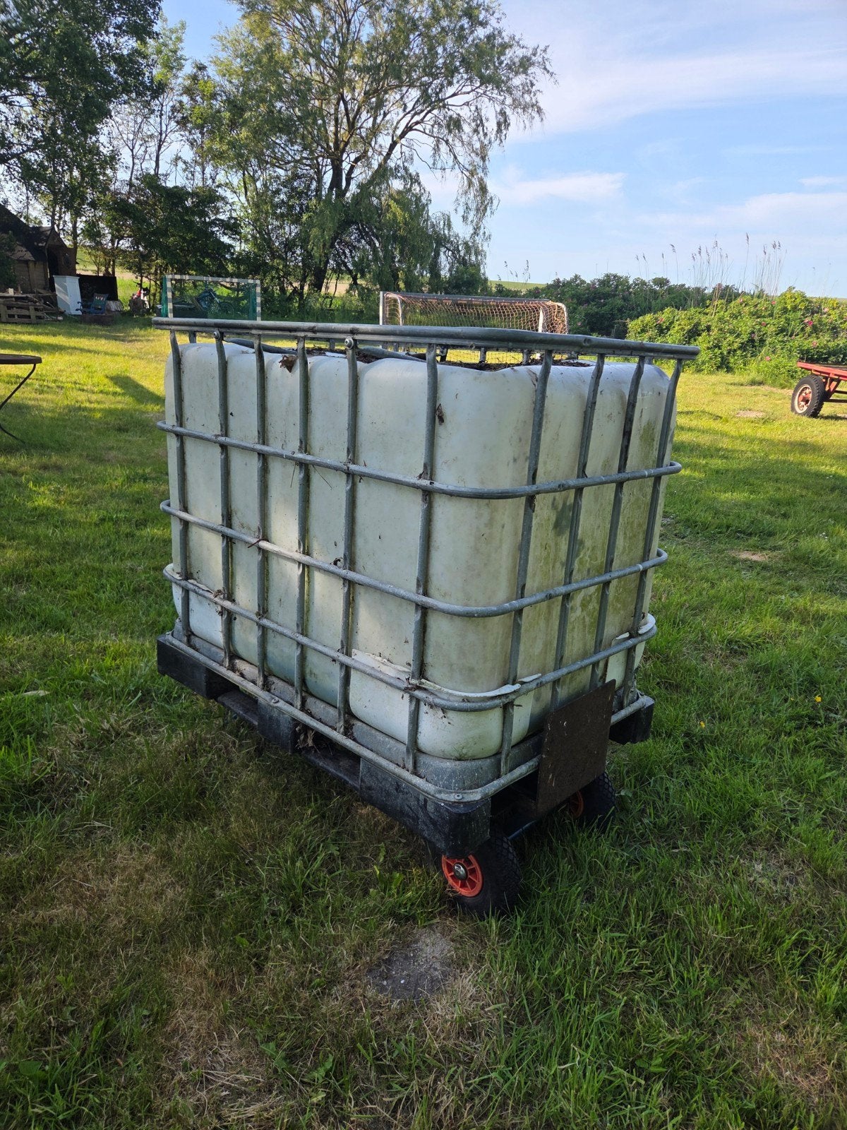IBC vat / watertank, Doe-het-zelf en Verbouw, 100 cm of meer, 60 cm of meer, Ophalen of Verzenden, 50 cm of meer