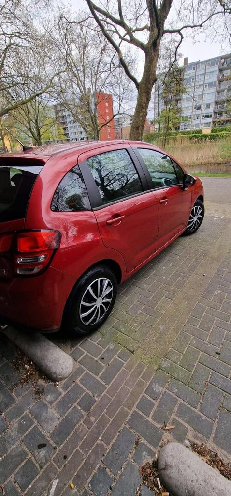 Citroën C3 1.4 VTI 2010 Rood, Auto's, Citroën, Voorwielaandrijving, 40 €/maand, Handgeschakeld, 570 kg