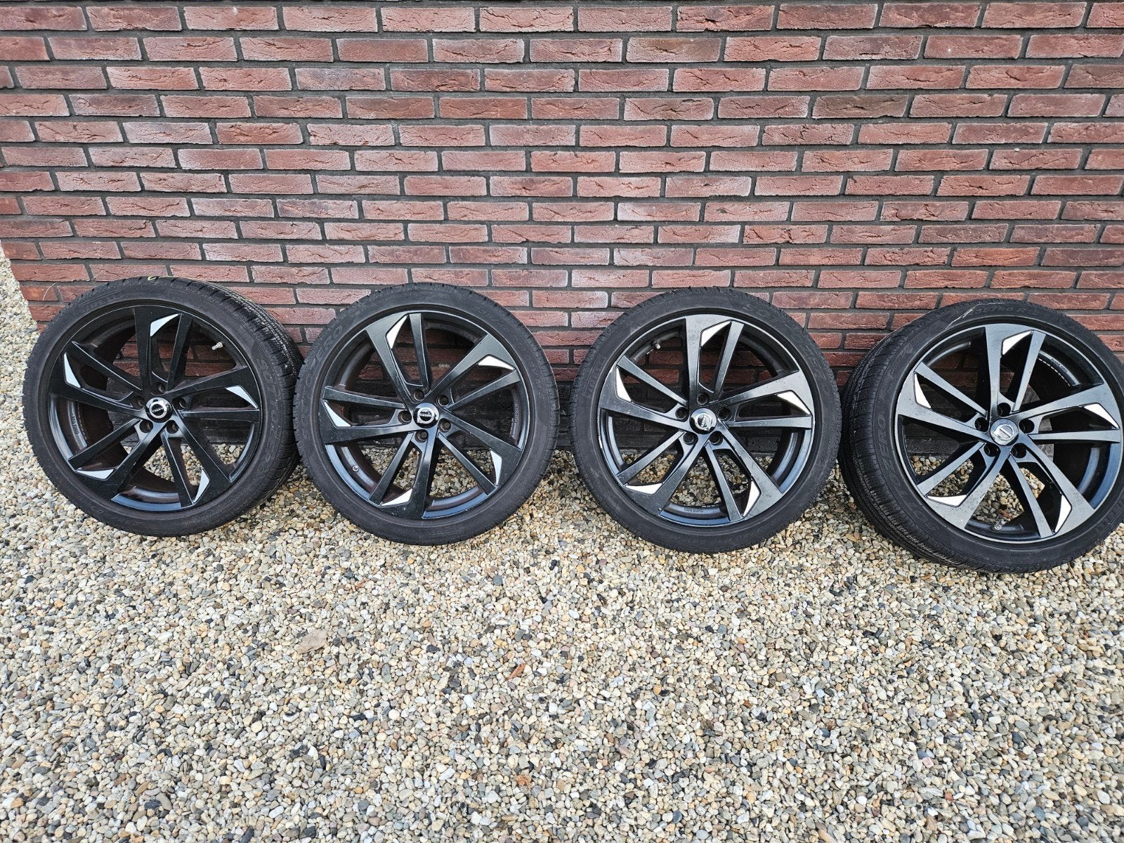 GMP Katana 19 inch 5x108 (o.a voor Volvo en Ford), Auto-onderdelen, Banden en Velgen, Gebruikt, Winterbanden, 235 mm, Band(en)