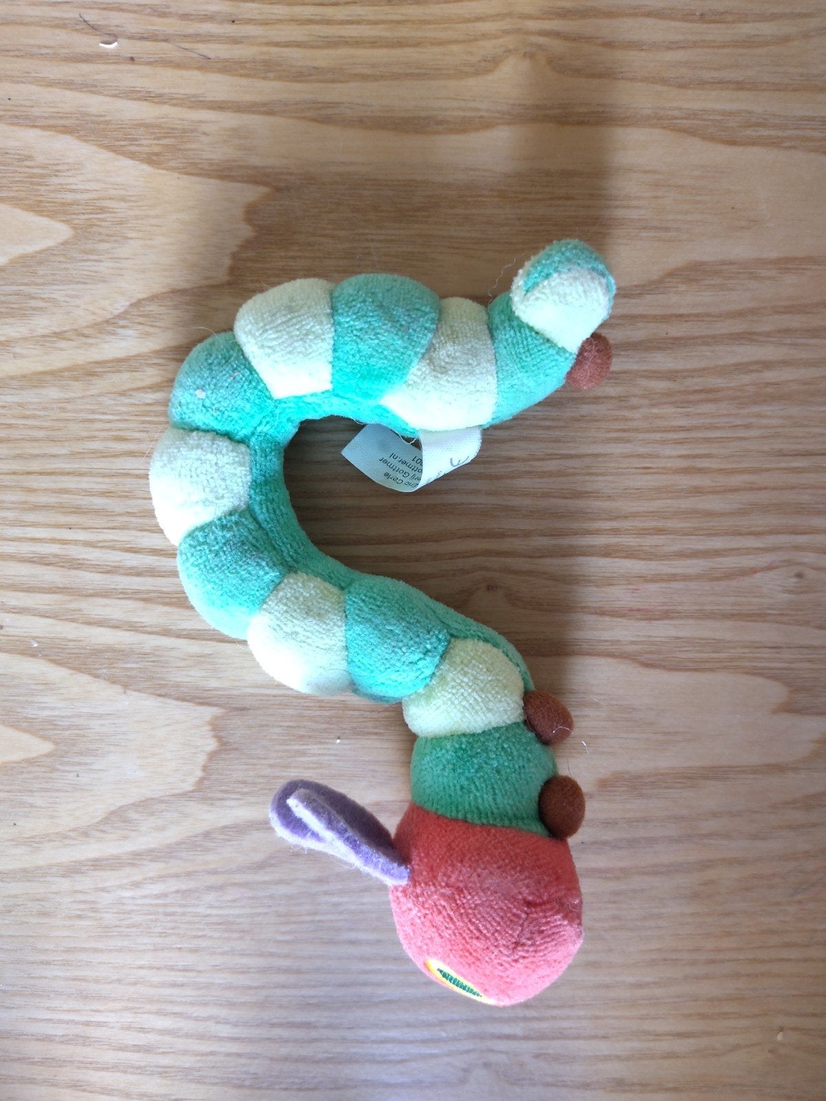 Rupsje Nooitgenoeg - boekknuffel, Kinderen en Baby's, Speelgoed | Knuffels en Pluche, Ophalen, Gebruikt, Overige merken, Overige karakters