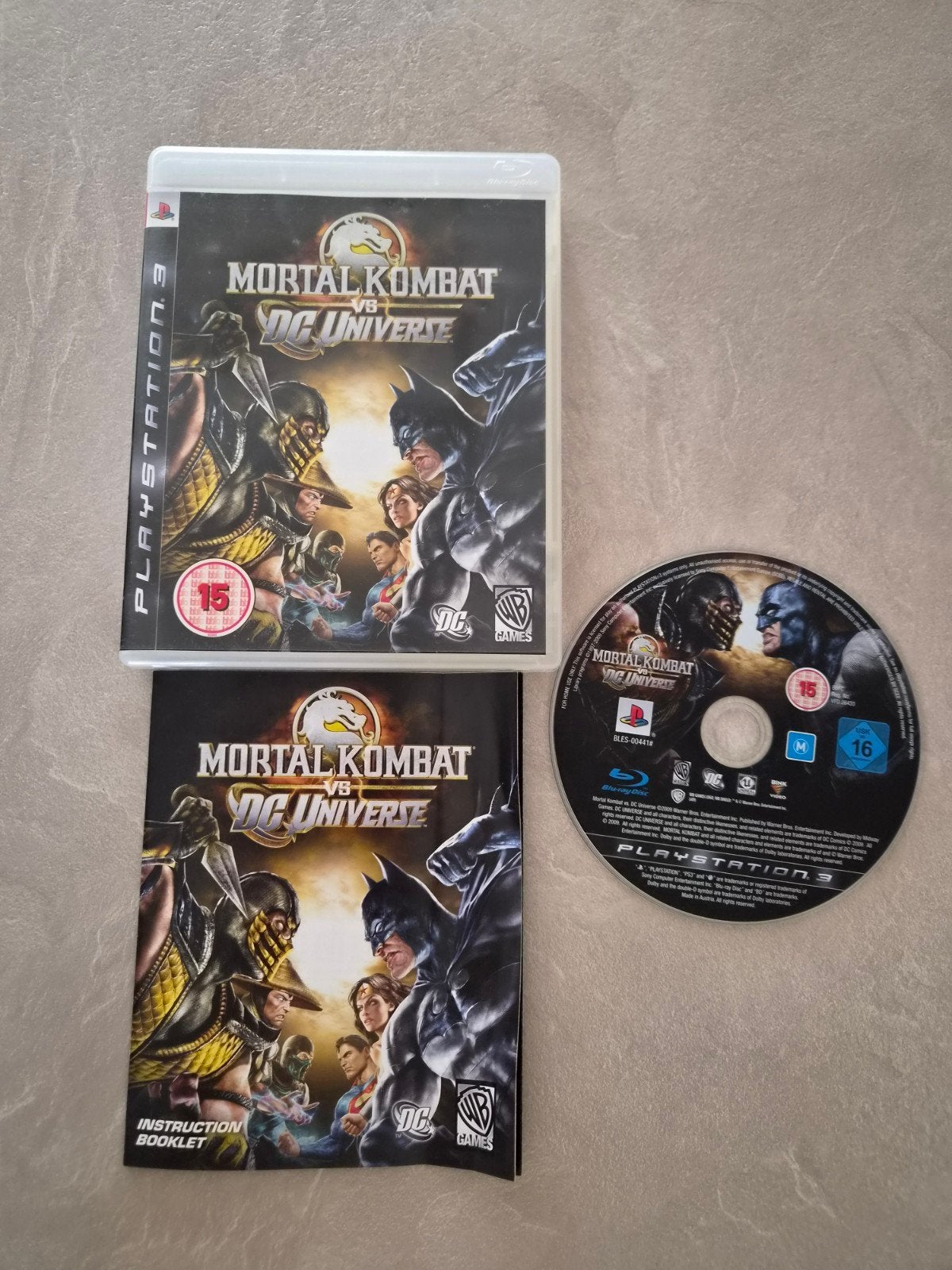 Mortal Kombat vs DC Universe - PlayStation 3 (PS3), Gebruikt, Vechten, 2 spelers, Ophalen of Verzenden