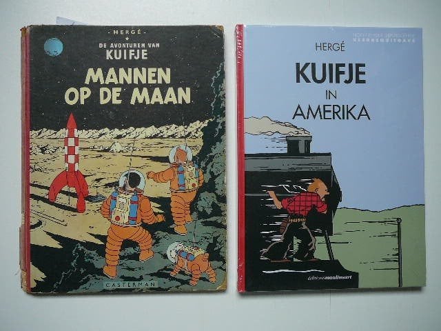Kuifje, Boeken, Gelezen, Verzenden, Meerdere stripboeken, Hergé