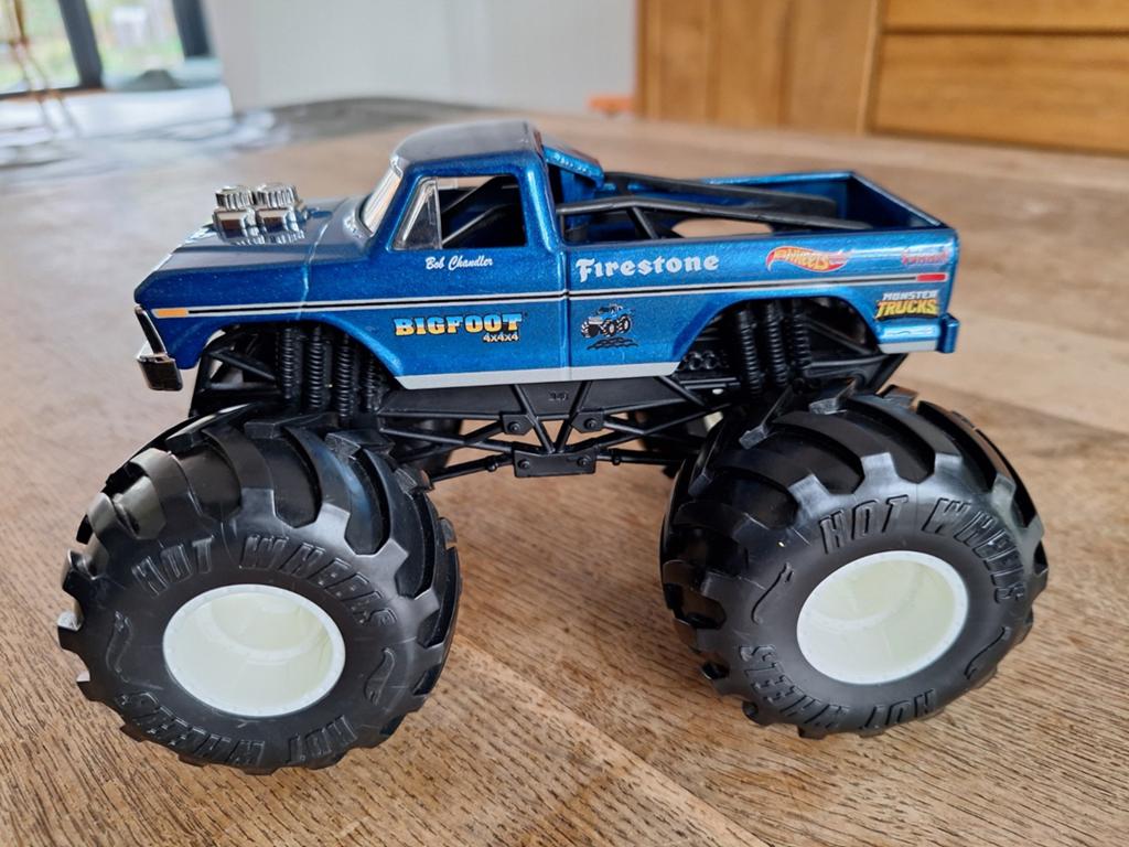 Hot Wheels Bigfoot Monster Truck - Nieuwstaat, Kinderen en Baby's, Speelgoed | Speelgoedvoertuigen, Ophalen of Verzenden, Zo goed als nieuw
