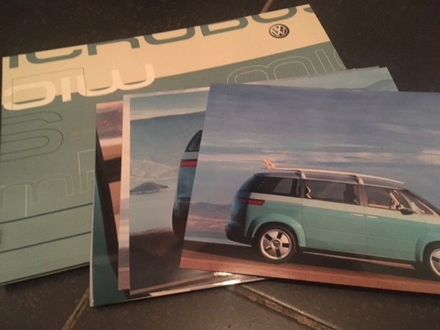 Volkswagen VW Microbus originele persmap/auto folder '01, Ophalen of Verzenden, Zo goed als nieuw, Volkswagen