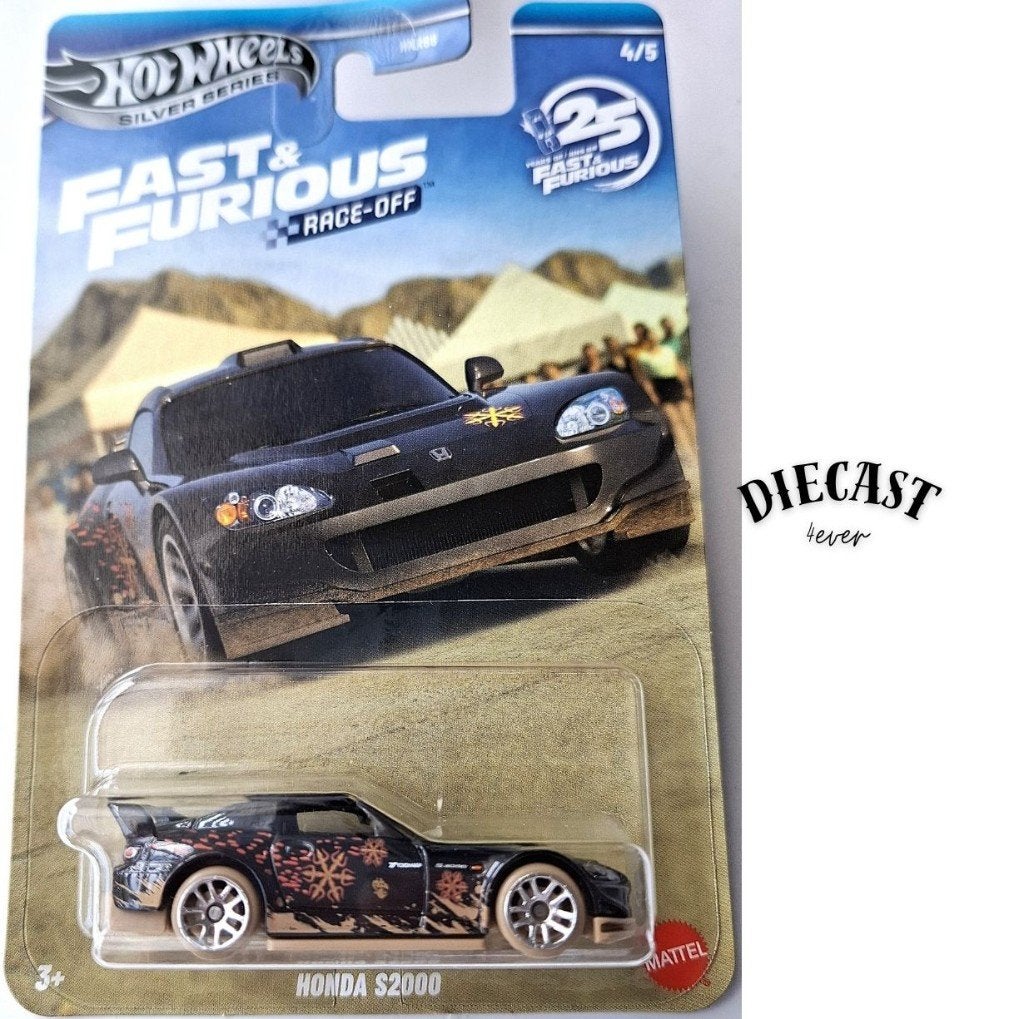 Hot Wheels Honda S2000 Silver series, Race-Off, Ophalen, Nieuw, Auto