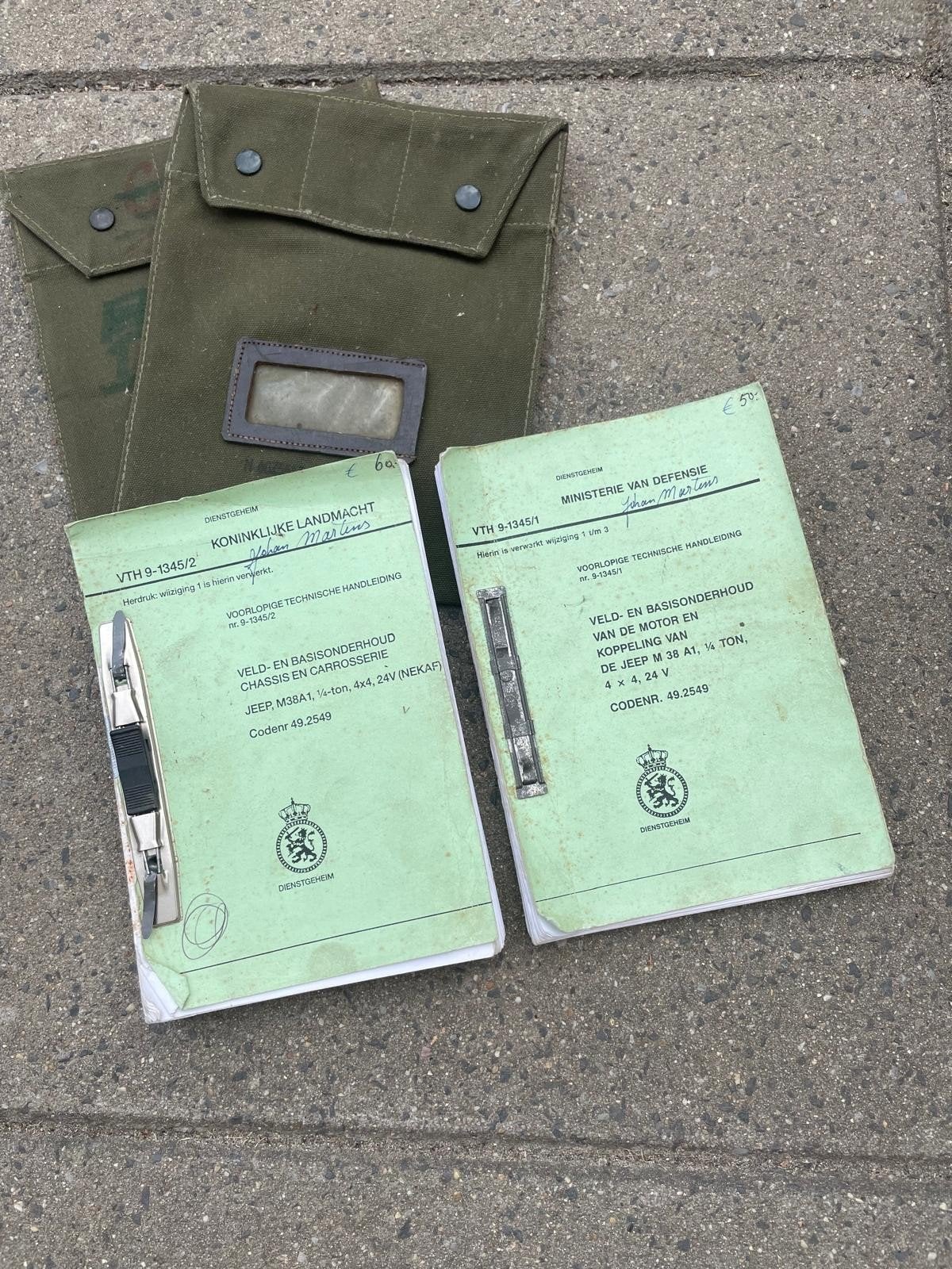Te koop technische handleiding Nekaf jeep, Ophalen of Verzenden, Landmacht, Amerika, Boek of Tijdschrift