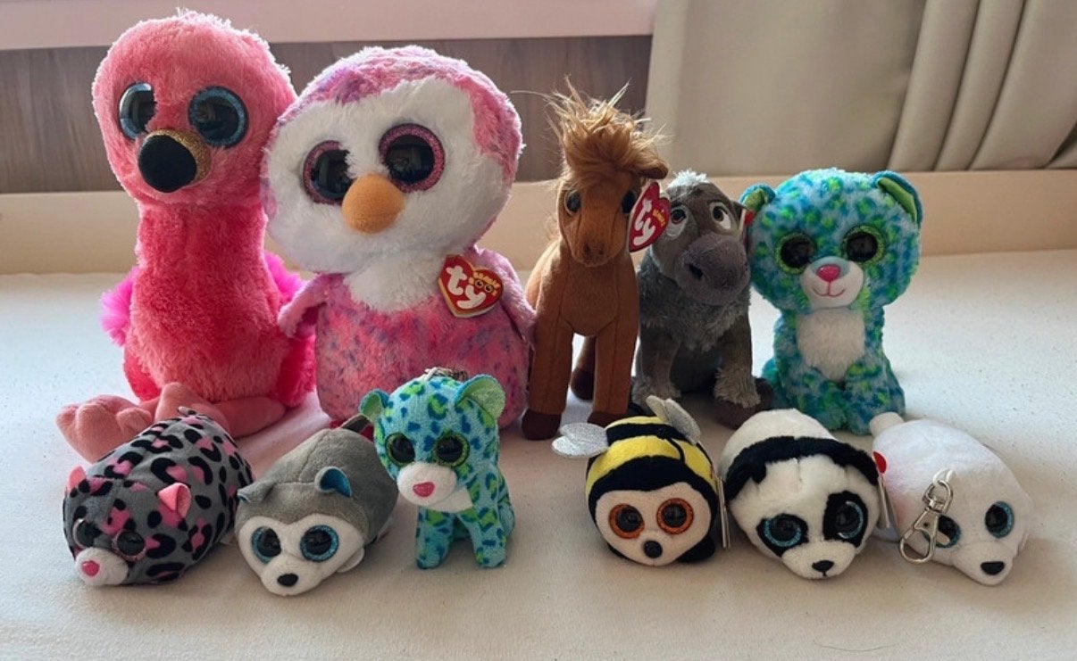 Ty Beanie Boos knuffels, Kinderen en Baby's, Ophalen of Verzenden, Middelgroot (20 tot 80 cm), Meerkleurig, Ty