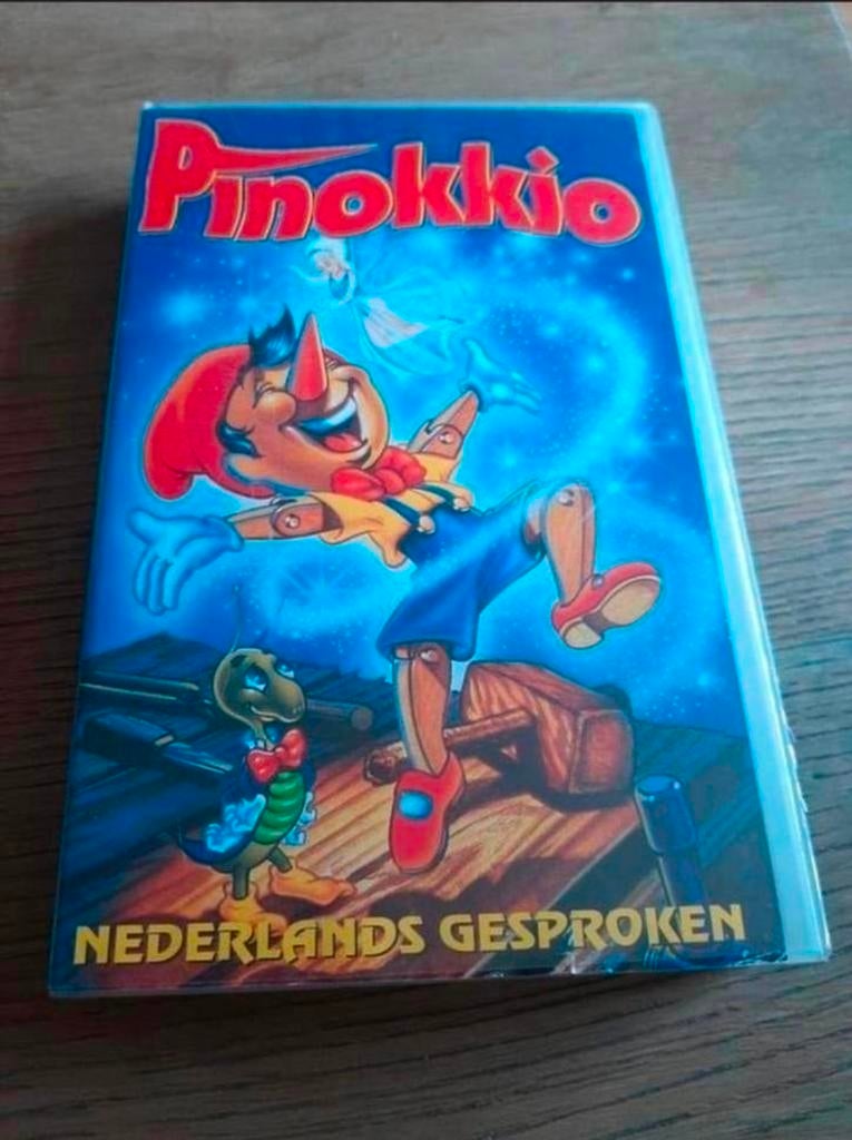 Pinokkio videoband., Alle leeftijden, Ophalen of Verzenden, Gebruikt, Tekenfilms en Animatie