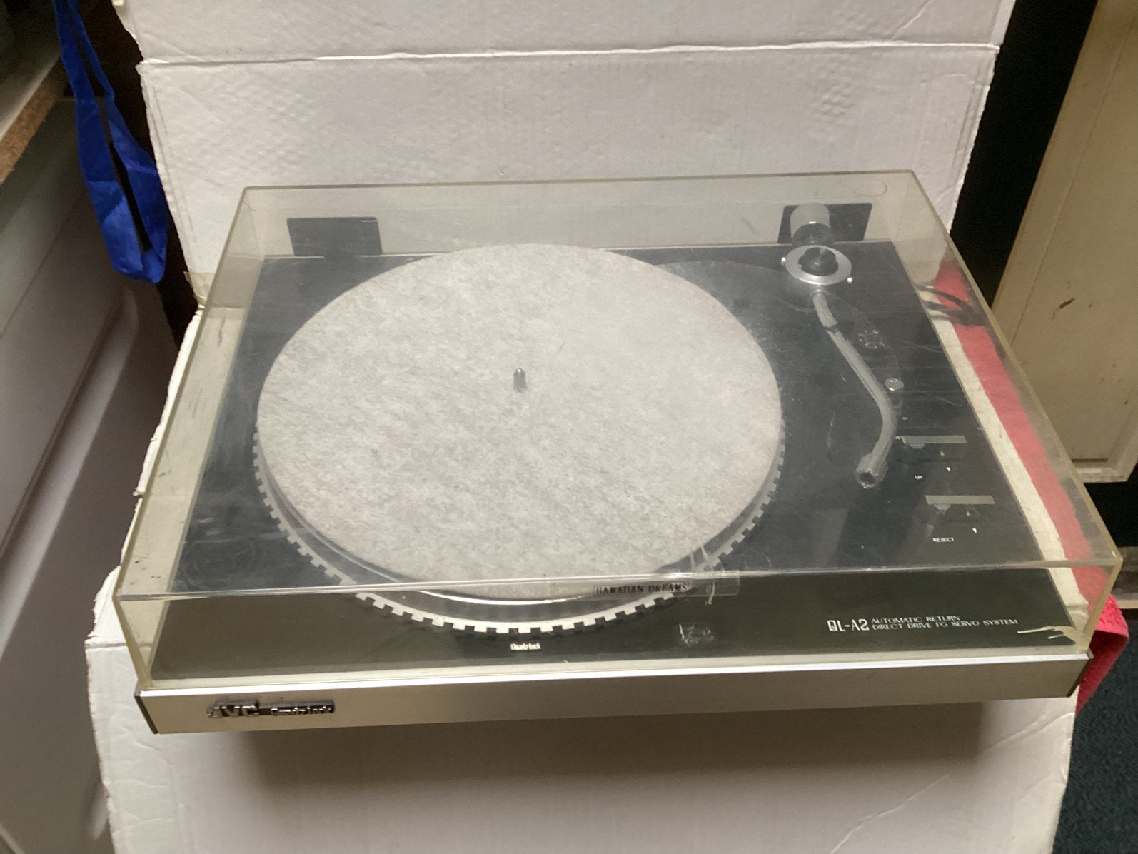 JVC Platenspeler, Automatisch, Platenspeler, Niet werkend, Ophalen