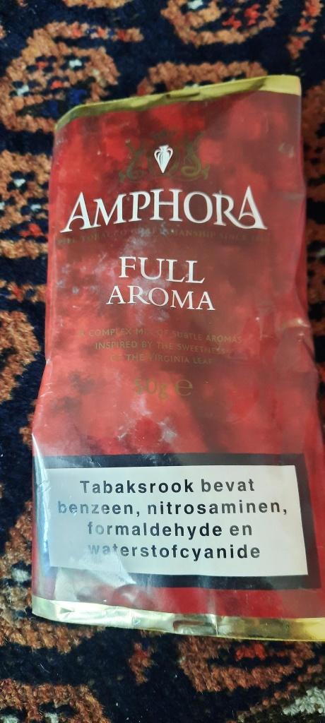 pijptabak verpakking, Ophalen of Verzenden, Gebruikt, Tabaksdoos of Verpakking