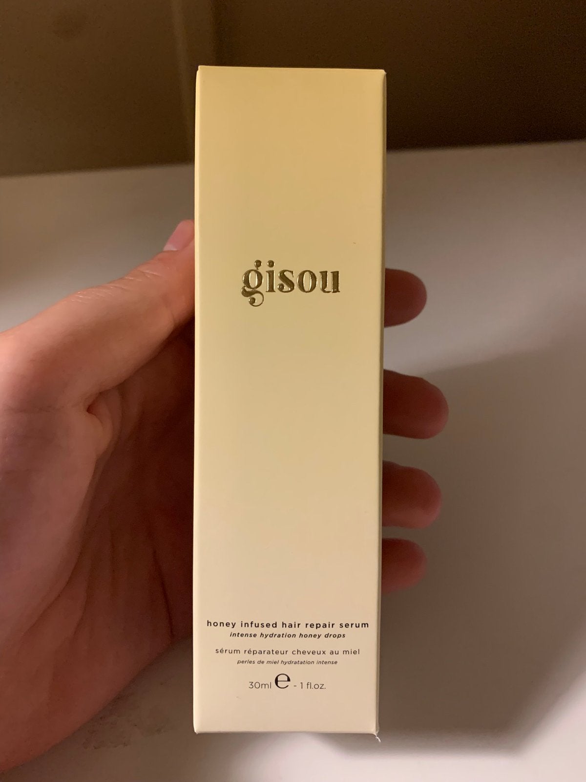 Gisou honey infused hair repair serum, Verzenden, Nieuw, Haarverzorger of -hersteller