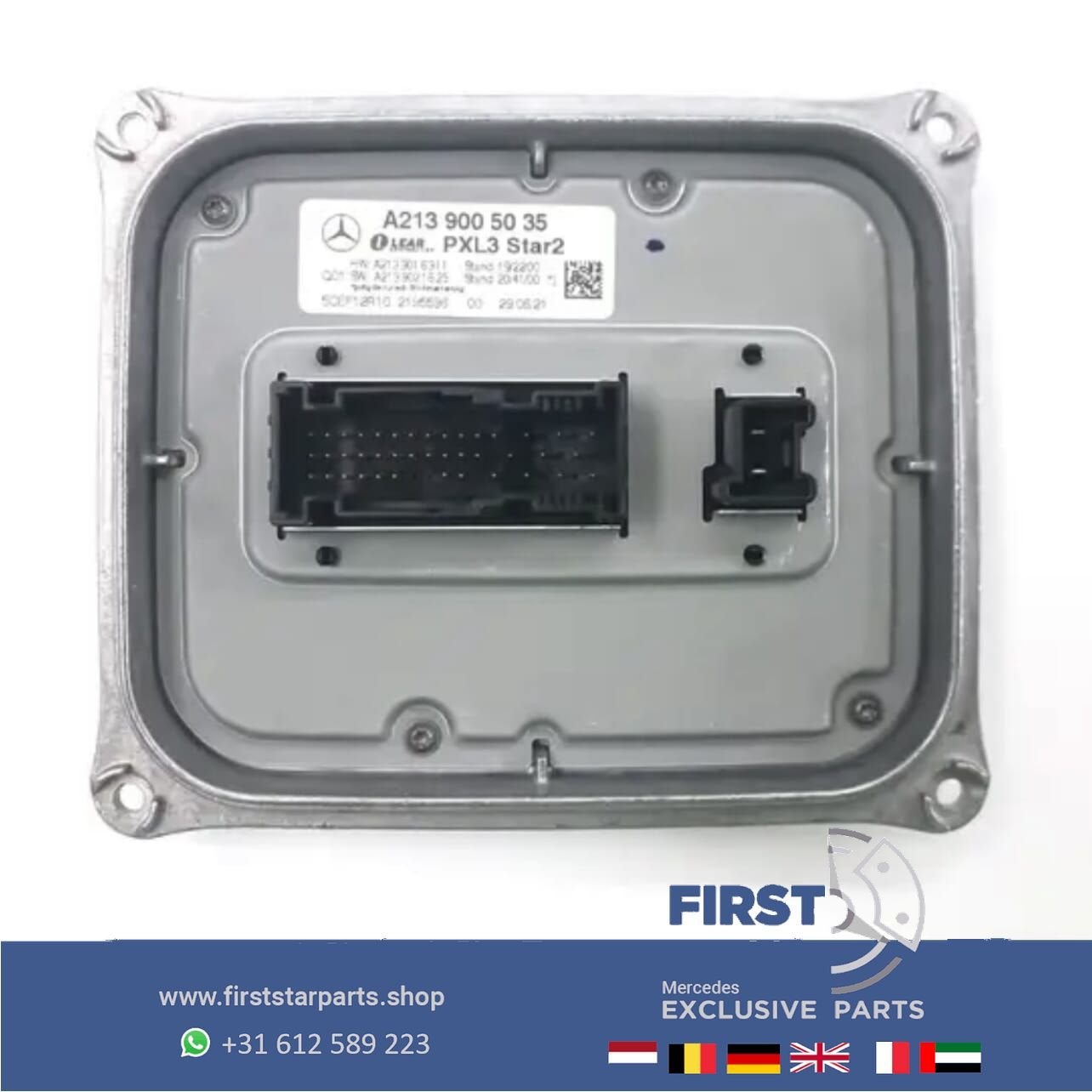 KOPLAMPMODULE A2139000737 / A2139005035 Mercedes-Benz W167 W, Gebruikt, -, Ophalen of Verzenden, -