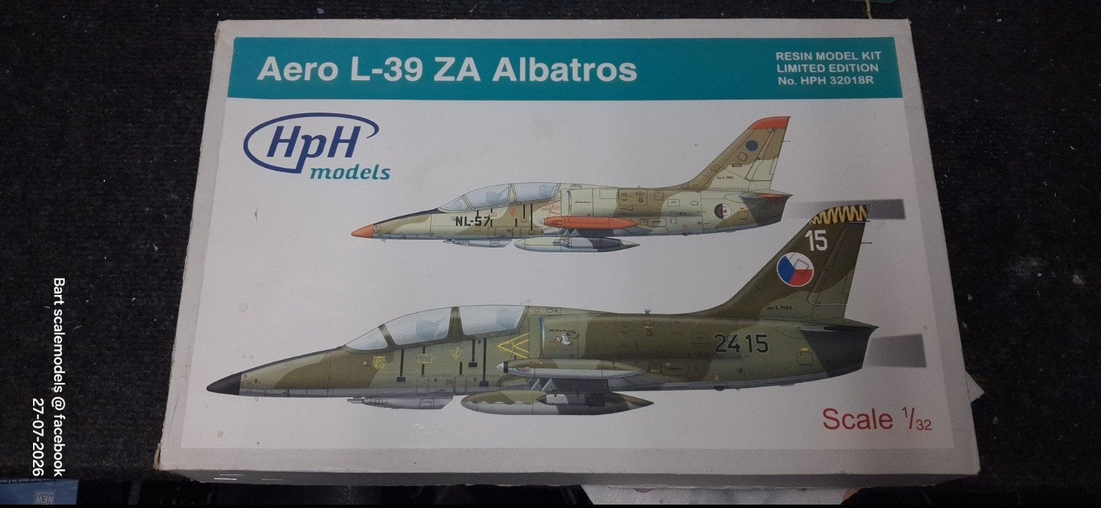 1/32 aero L-39 ZA albatros volledig resin, Ophalen of Verzenden, Nieuw, Groter dan 1:72, Overige merken
