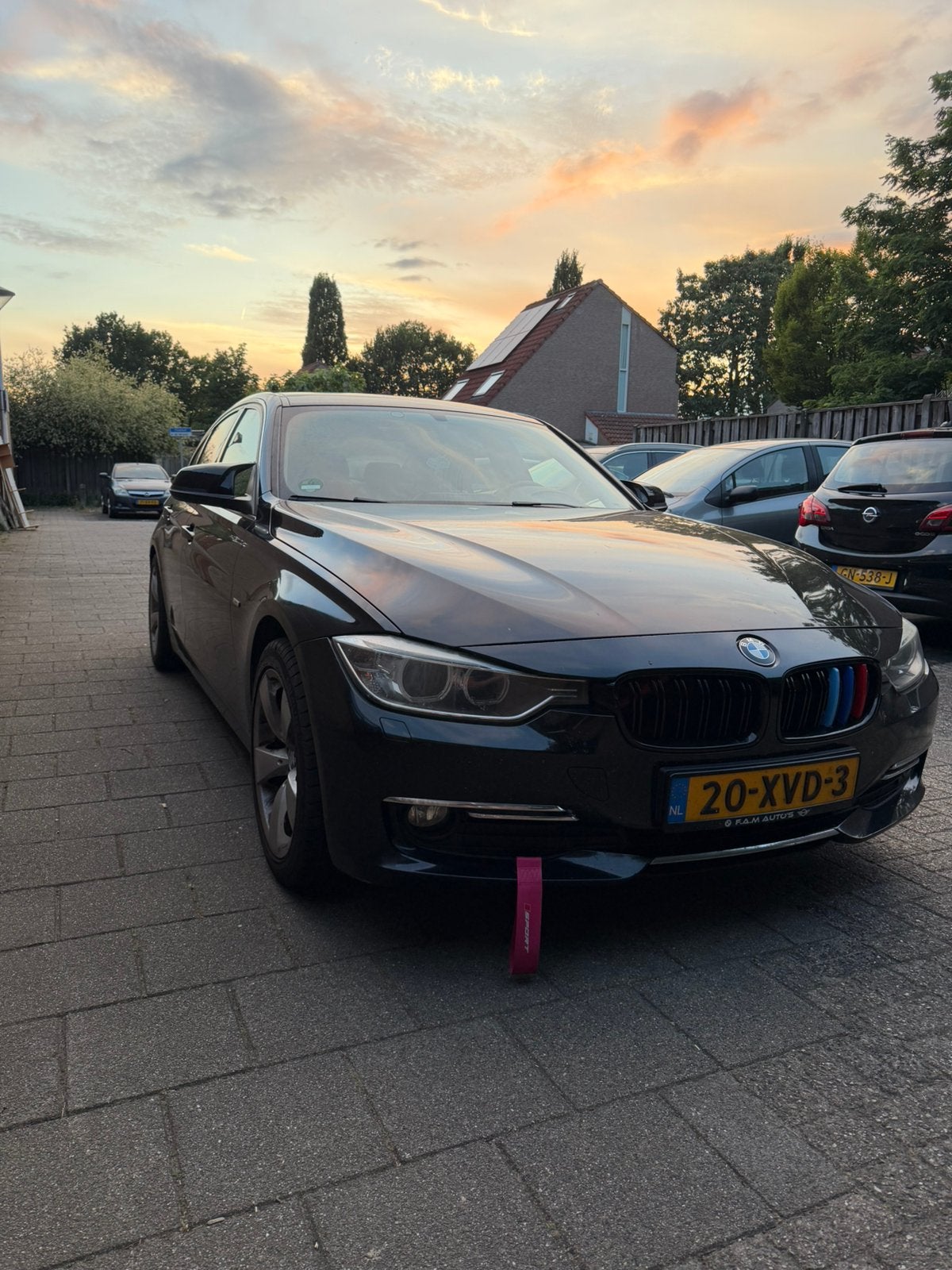 BMW 3-Serie f30 2.0 320D EDE 2012 Zwart, Euro 5, Achterwielaandrijving, 1995 cc, Zwart
