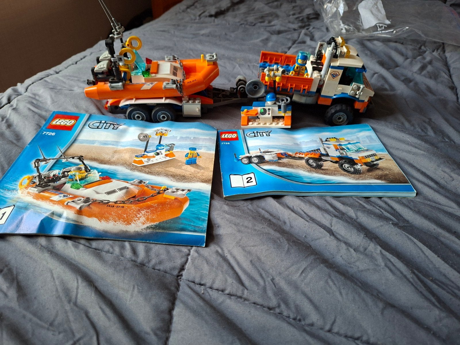 Lego City 7726 Kustwacht Set - Compleet met Instructies, Ophalen of Verzenden