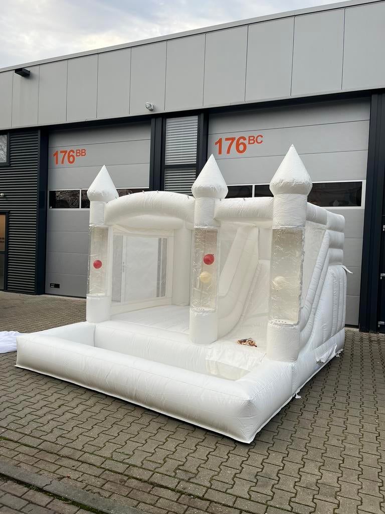 Springkussen/springkasteel te huur!, Ophalen of Verzenden, Nieuw, Verjaardag