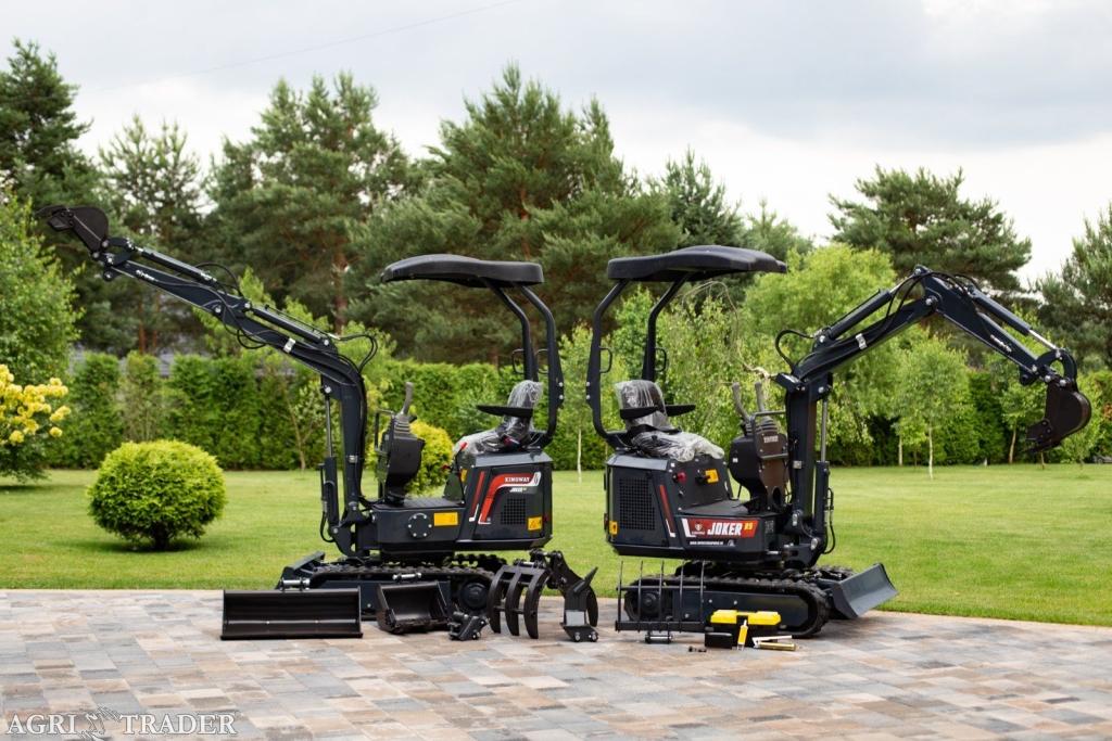 Kingway JOKER minigraafmachine minigraver met bouw tuinset, Zakelijke goederen, Verzenden, Neerkant, KINGWAY, Graafmachine
