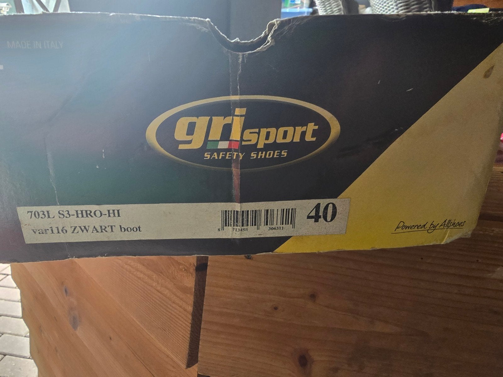 Grisport S3-HRO-HI veiligheidslaarzen, maat 40, Ophalen of Verzenden, Nieuw