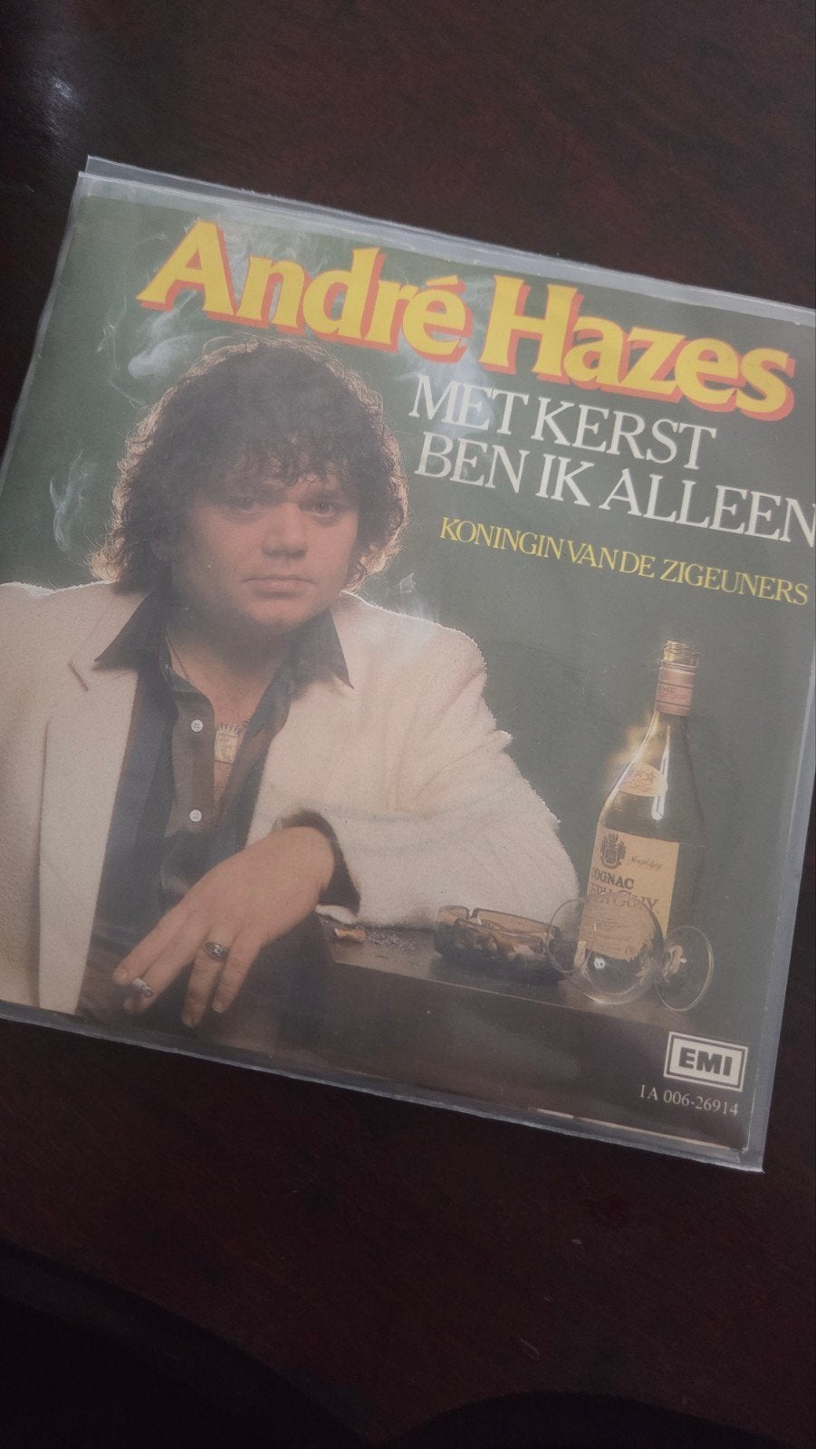 André Hazes - Met Kerst Ben Ik Alleen .Koningin van de Zigeu, Ophalen of Verzenden, Gebruikt, Levenslied of Smartlap, Single