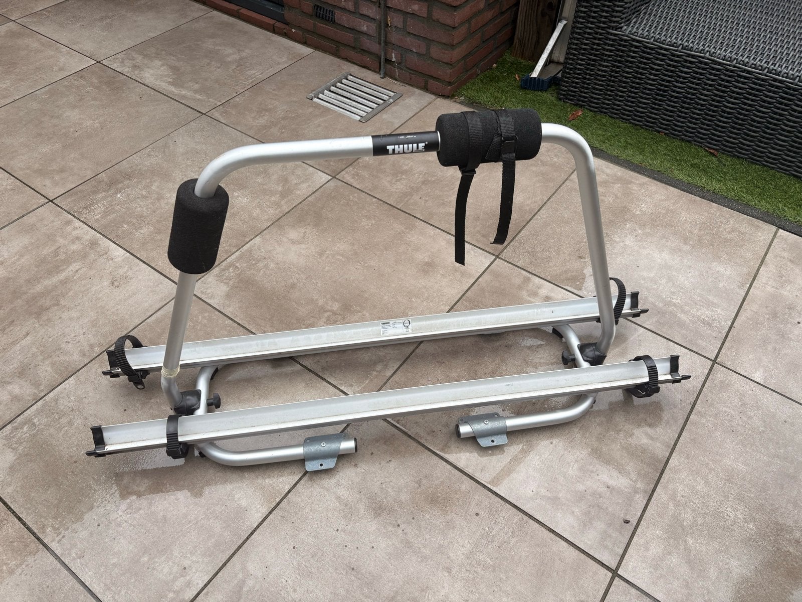 Thule dissel fietsendrager voor 2 fietsen, Ophalen, 2 fietsen, Gebruikt, Trekhaakdrager