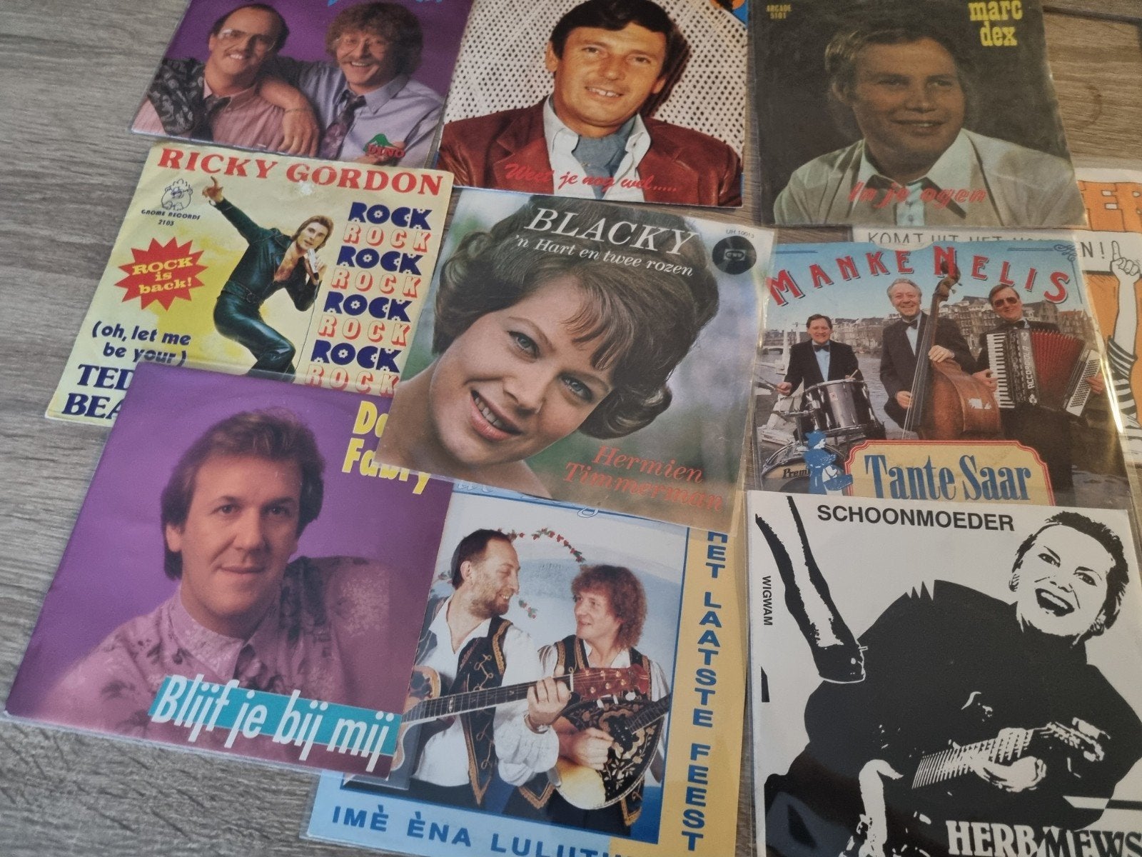 Kringloop Singles: Nederlands, Duits, Engels - €1 per stuk!, Ophalen, Gebruikt, 7 inch, EP