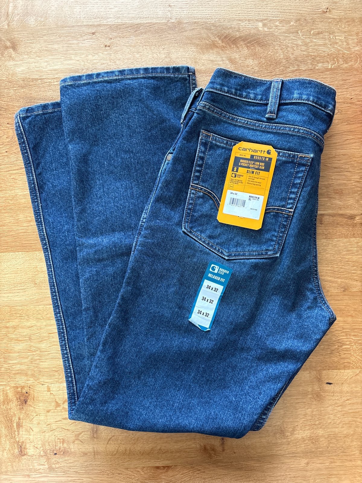 Carhartt Relaxed Fit Jeans - Nieuw met labels, Ophalen of Verzenden, Nieuw, Blauw, W33 - W34 (confectie 48/50)