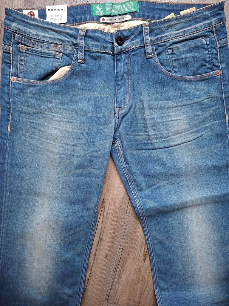 KUYICHI Wendy low bootcut jeans W33 L32, Kleding | Dames, Spijkerbroeken en Jeans, Blauw, KUYICHI, Nieuw, Ophalen of Verzenden