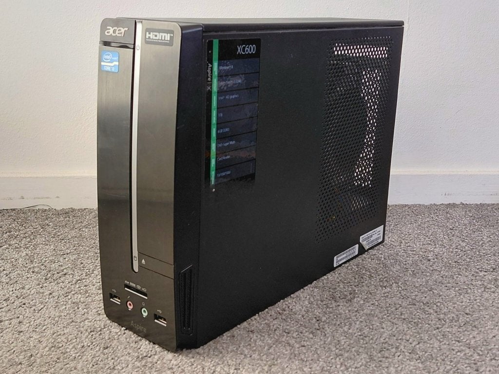 Acer pc  - 120GB SSD, Windows + Office, Gebruikt, Ophalen of Verzenden, Intel Core i3, Acer